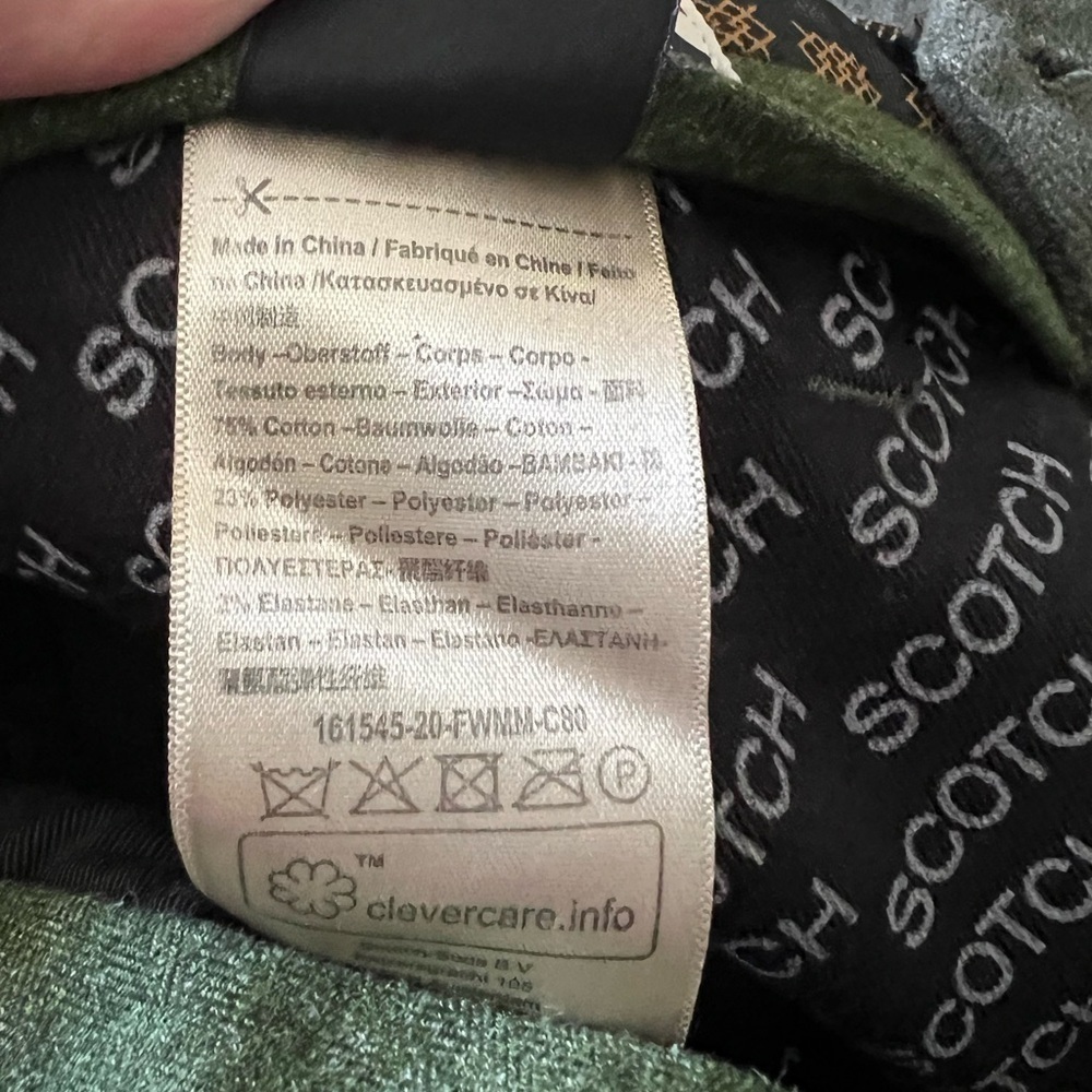 Scotch & Soda Dark Gray Men Pants - Picture 5 of 10